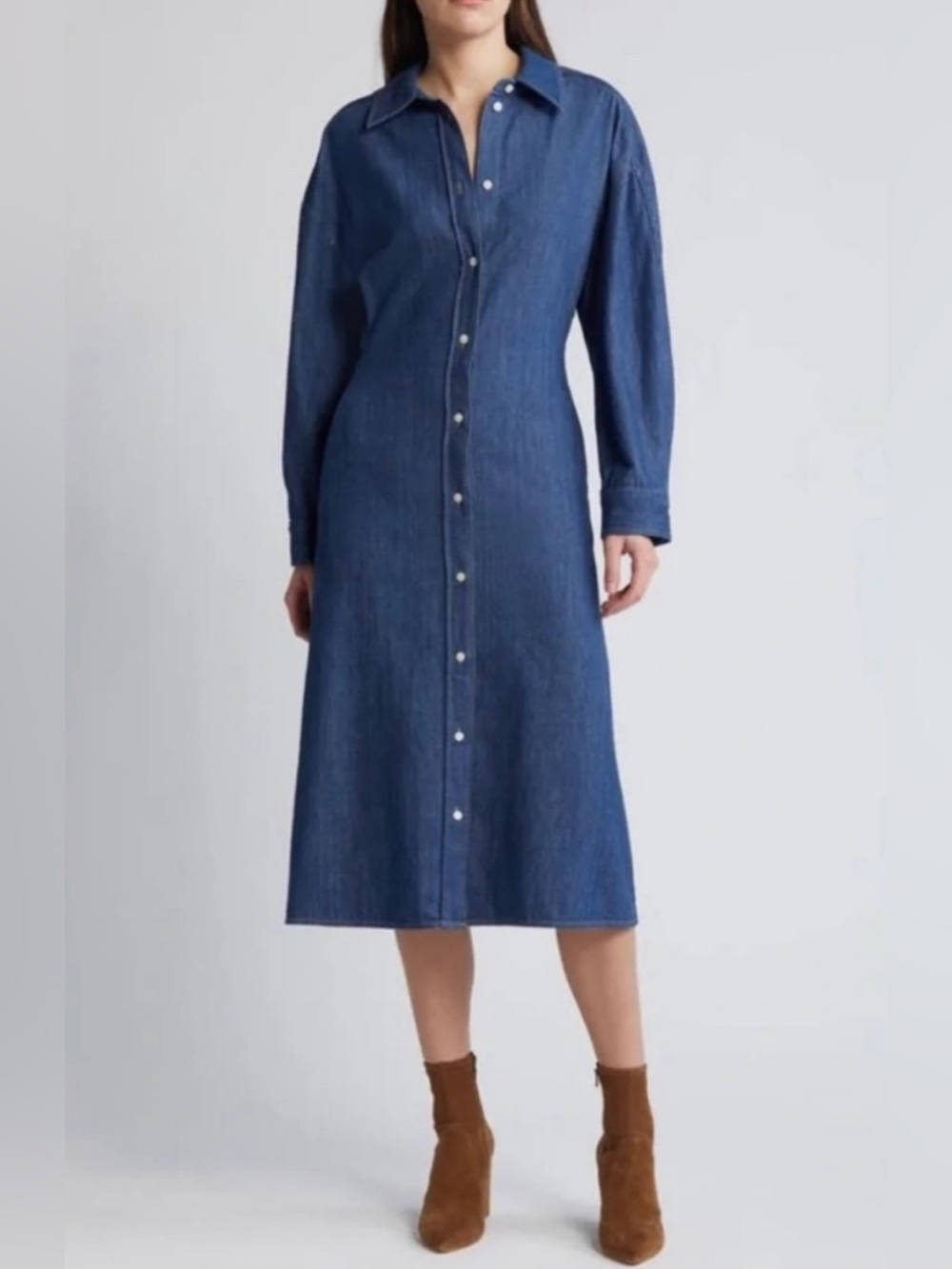 COS Minimalist Denim Shirt Dress NWT
